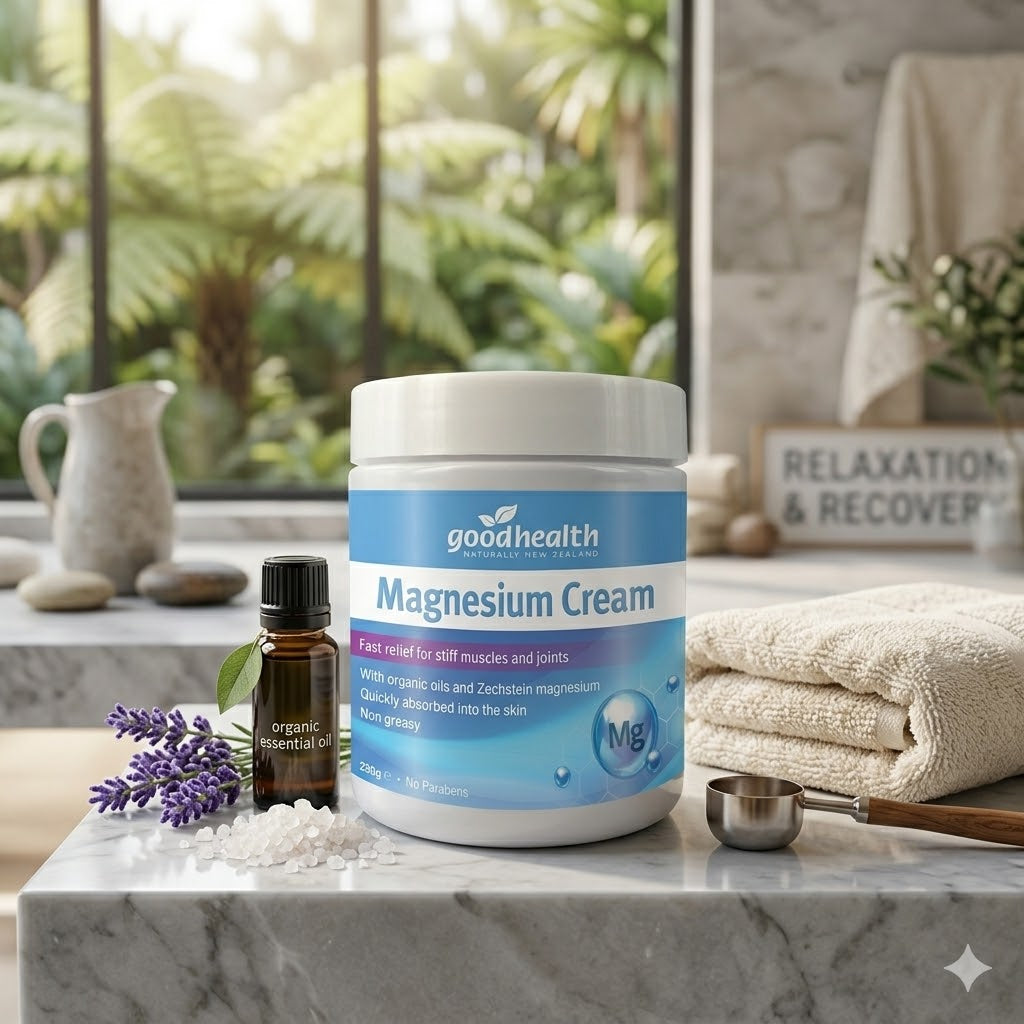 Good Health Magnesium Cream 230g – Zechstein™ Magnesium Muscle & Joint Relief Cream
