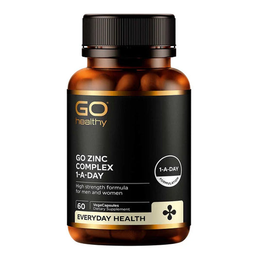 GO Healthy Go Magnesium 1-A-Day 500mg High Strength Marine Magnesium Supplement 60 Vege Capsules