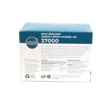 LIFESPAN Green Lipped Mussel Oil 37000mg 120 Capsules | GlycOmega™-Oil Omega-3 Joint Support | Made in New Zealand