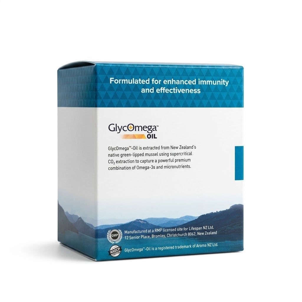 LIFESPAN New Zealand Green-Lipped Mussel Oil 37000 Plus Vitamin D 120 Softgel Capsules – Joint, Mobility & Immune Support